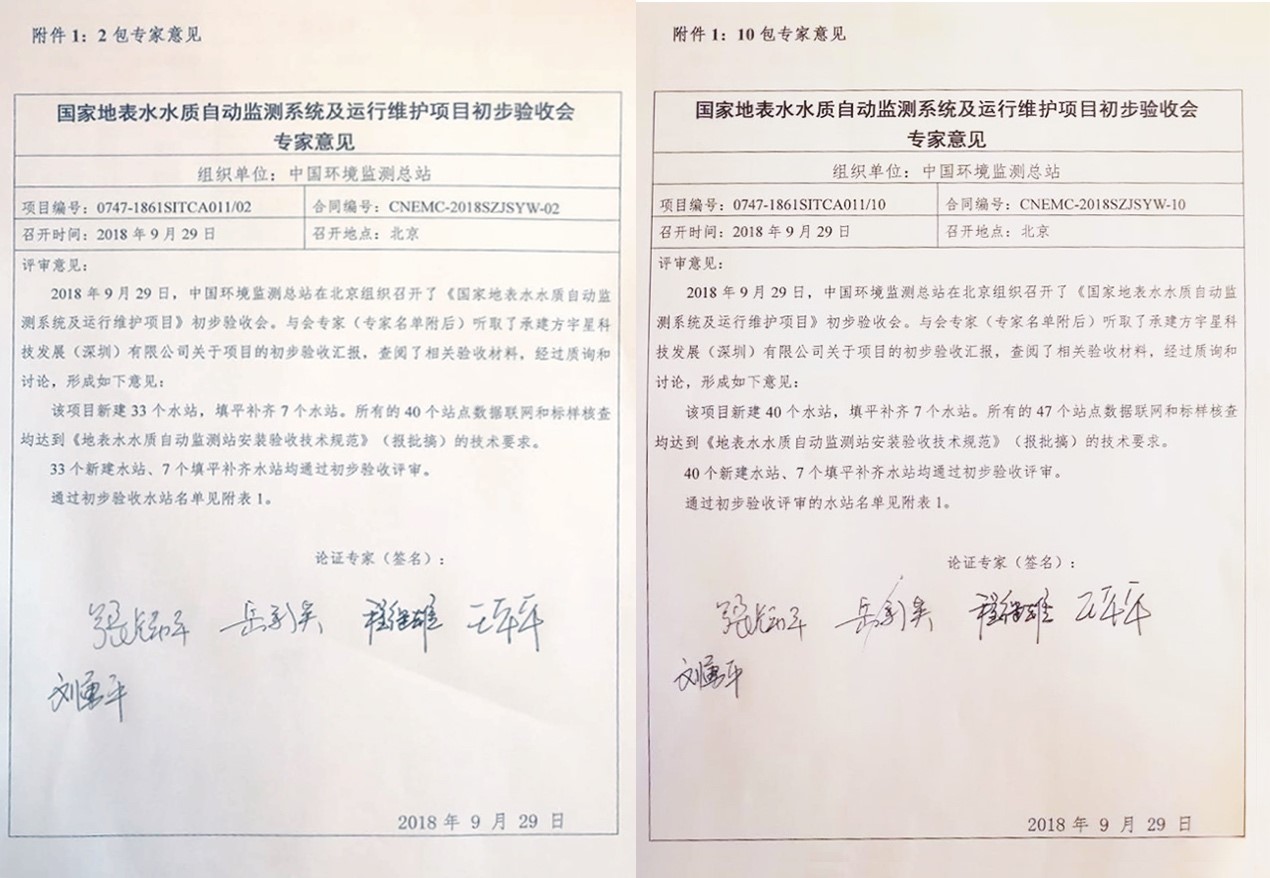 “高标准、严要求”—leyu.乐鱼环境全资子公司宇星科技顺利通过国家水站项目初验
